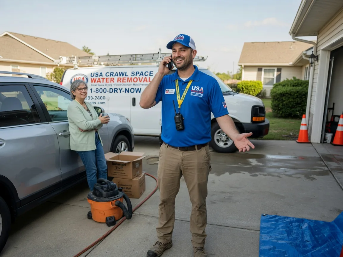 Crawl Space Water Removal Atkins, AR FAQs